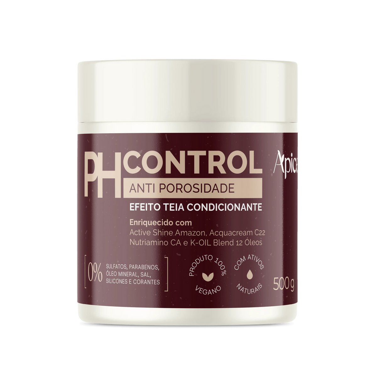 Tratamento Anti Porosidade PH CONTROL 500 gr - Máscara Acidificante Tratamento Condicionante – coleção Antiporosidade e Acidificação Gobeaute
