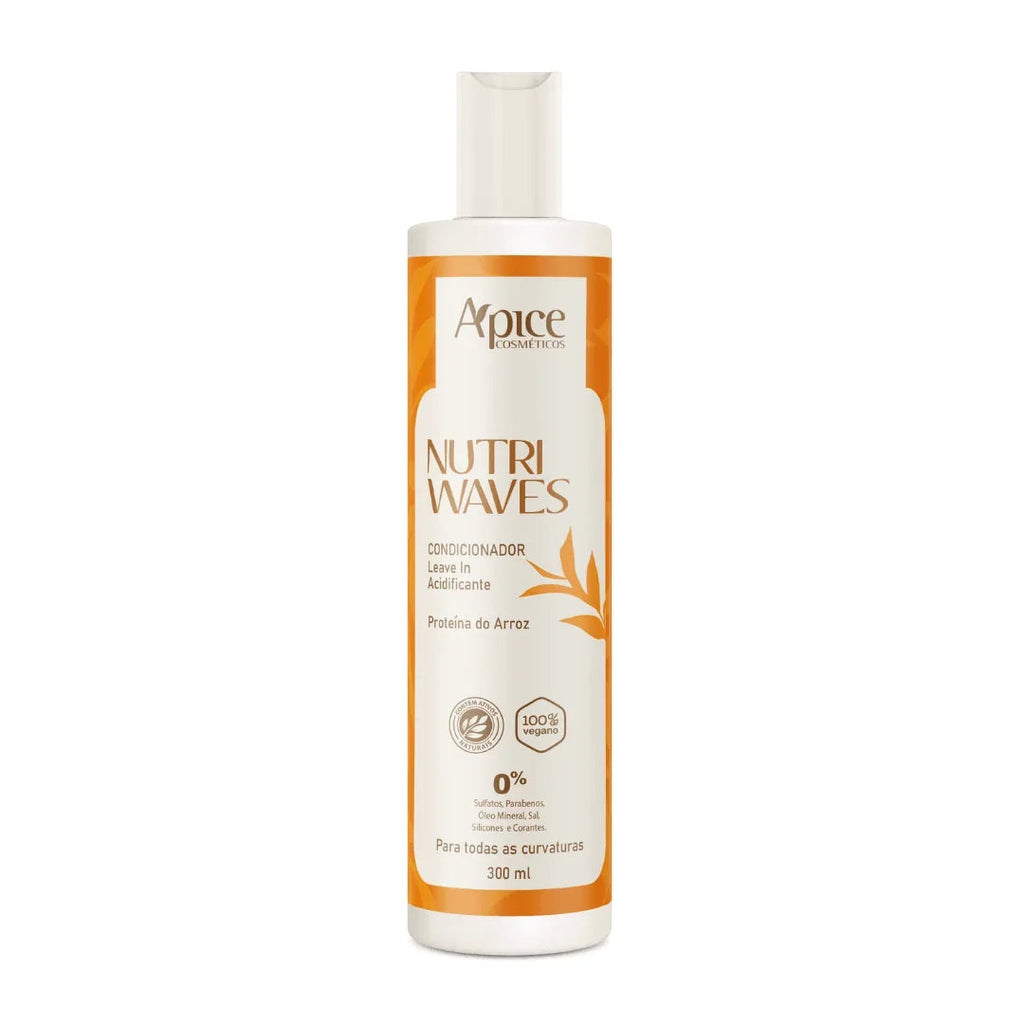 Condicionador Acidificante e Leave In Nutri Waves 300ML