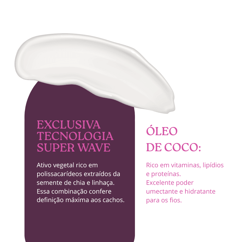 Kit Cachos Essence - Shampoo, Máscara e Ativador de Cachos (3 itens)