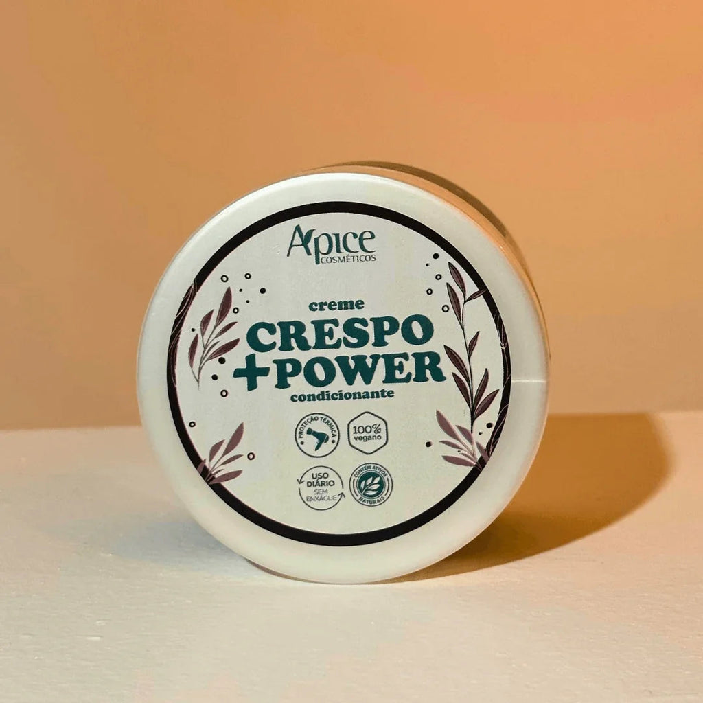 Creme de Pentear Crespo +Power 500g - No Poo / Low Poo - Ação Condicionante