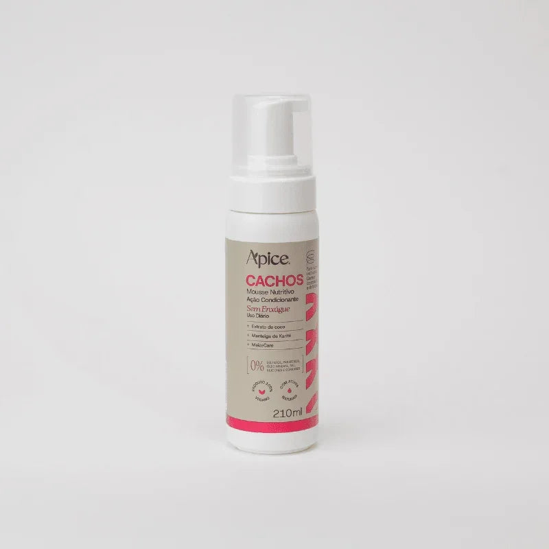 Mousse Nutritivo Cachos Essence 210 ml - Low Poo