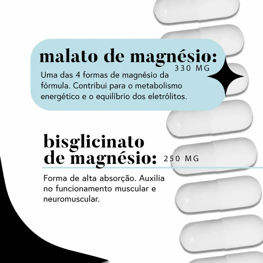 Fórmula 4Mag (Magnésio) - 30 dias
