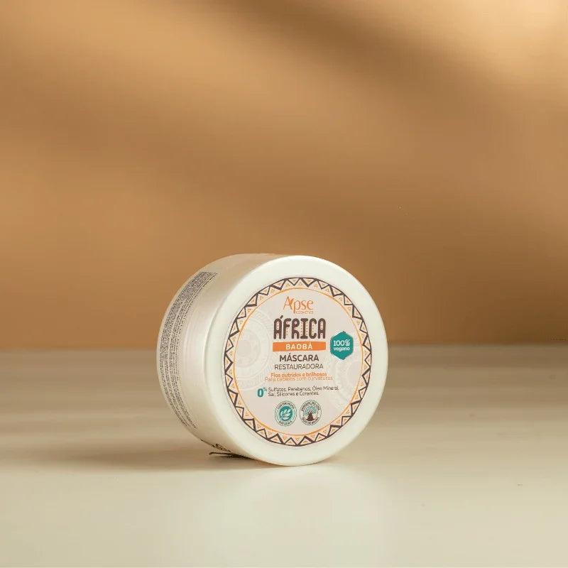 Máscara África Baobá Restauradora 300g - Tratamento Condicionante