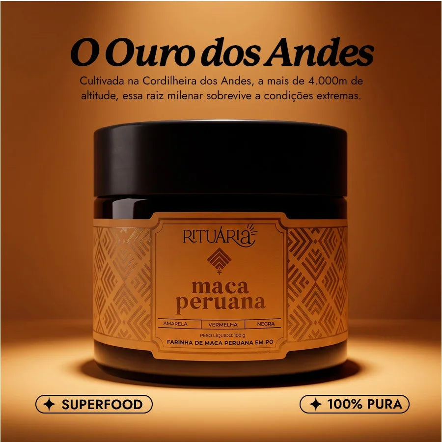 Maca Peruana  100% PURA