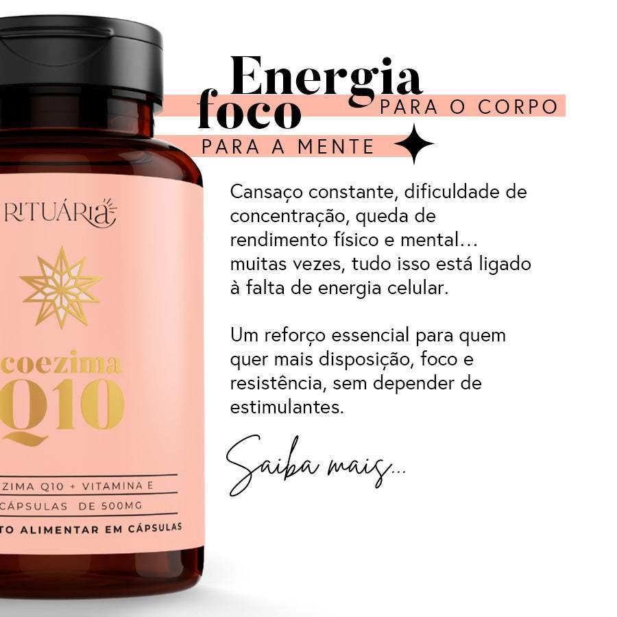 Fórmula Coenzima Q10 - 30 dias