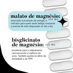 Fórmula 4Mag (Magnésio) - 90 dias (180 cápsulas)