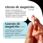 Fórmula 4Mag (Magnésio) - 90 dias (180 cápsulas)