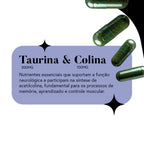Fórmula Brain+ (Nootrópico para melhora do foco sem cafeína) - 30 dias