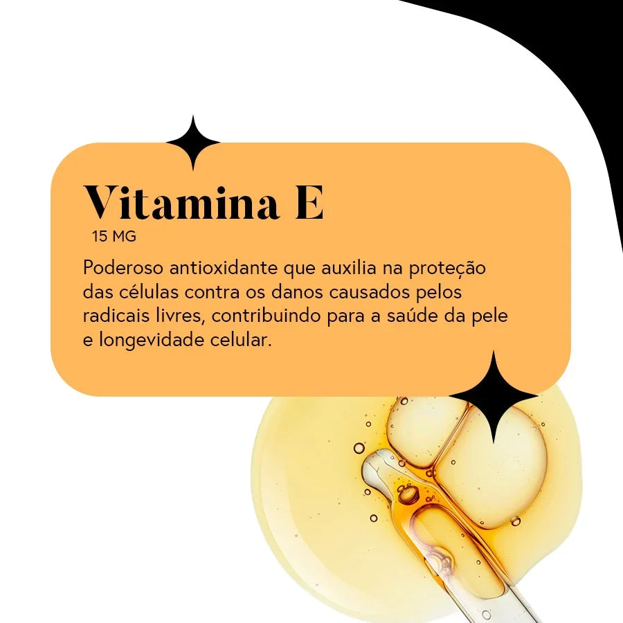 Óleo de Semente de Abóbora (prensado a frio) com Vitaminas D3 e E - 30 ml