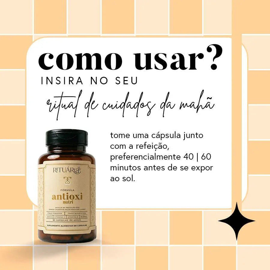 Fórmula Antioxi Nutri (90 cápsulas – 3 meses)