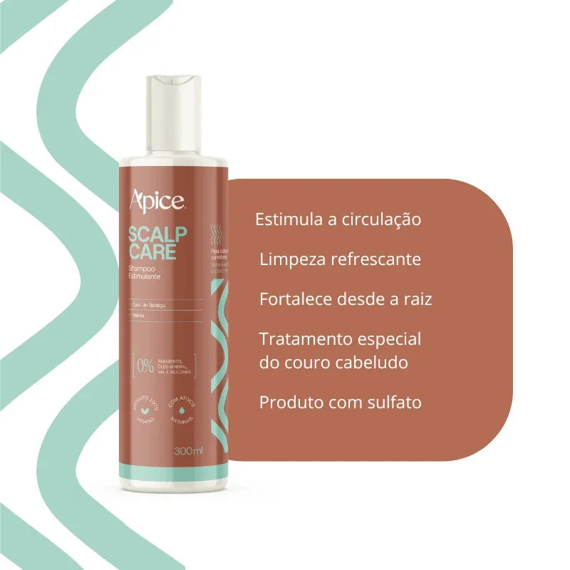 Kit Scalp Care - Shampoo, Condicionador, Máscara e Tônico (4 ITENS)