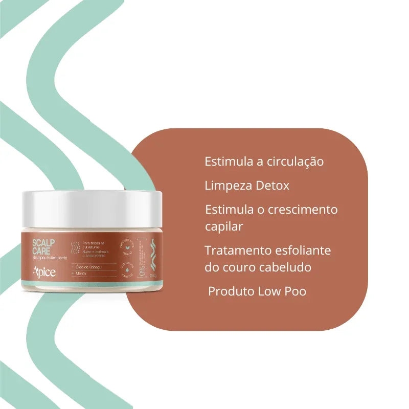 Shampoo Esfoliante em pasta Scalp Care 250g