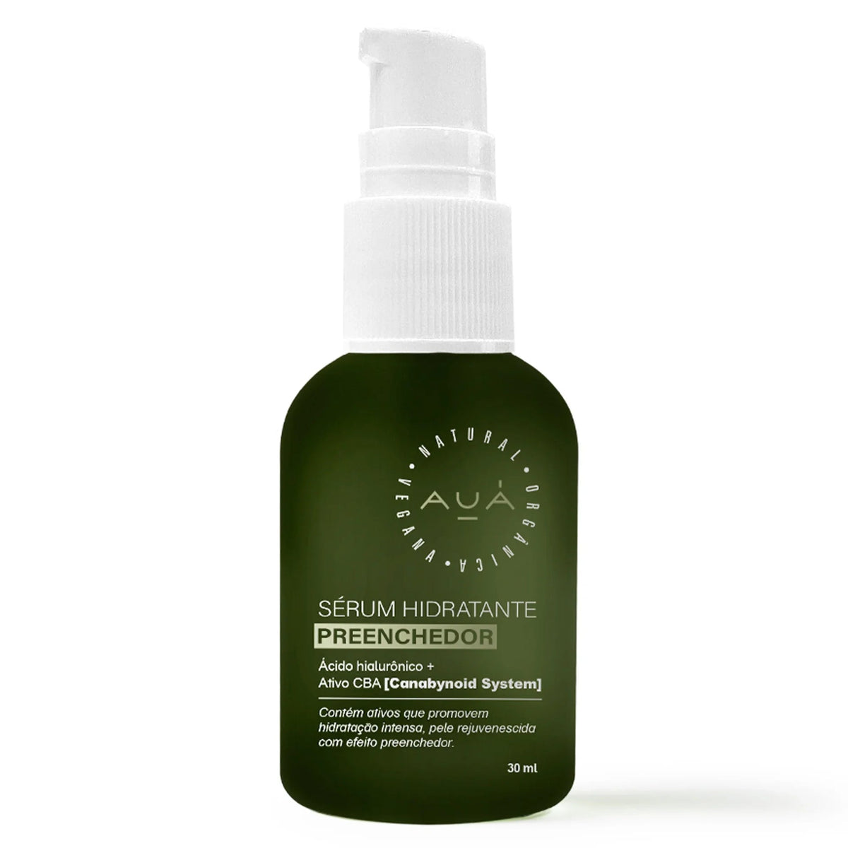 Sérum Hidratante Preenchedor Facial Com Ácido Hialurônico Natural 30ml AUÁ